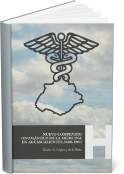 portada nuevo compendio onomástico de la medicina en Aguascalientes