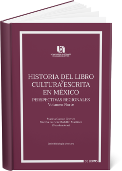 portada Historia del Libro y la Edición, volumen norte